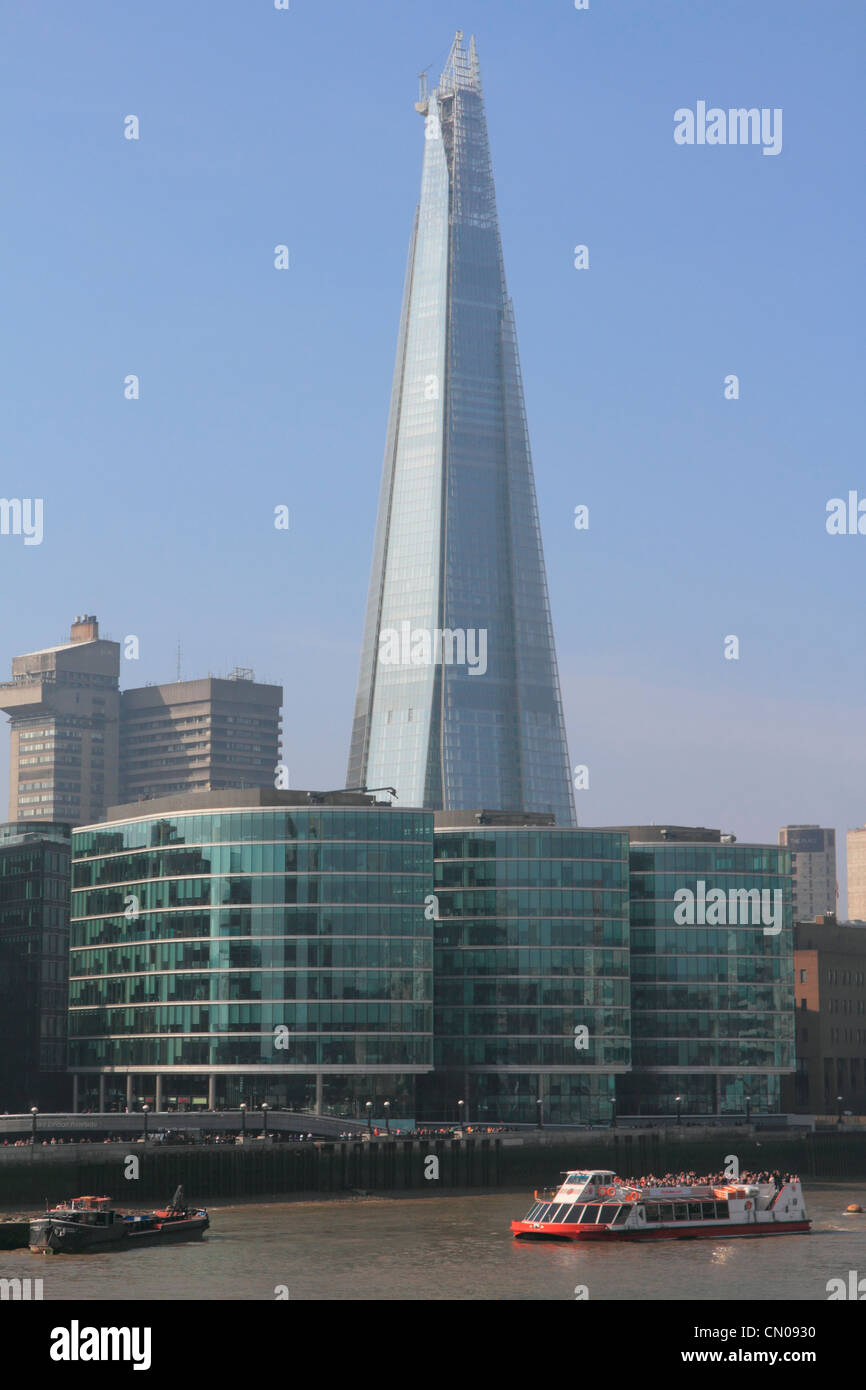 England London die Scherbe & mehr London Riverside Stockfoto