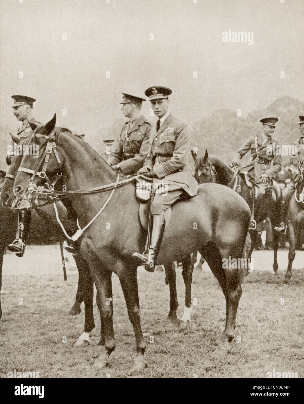 Prinz Albert, im Jahr 1920, als er Duke of York entstand, hier gesehen Stockfoto