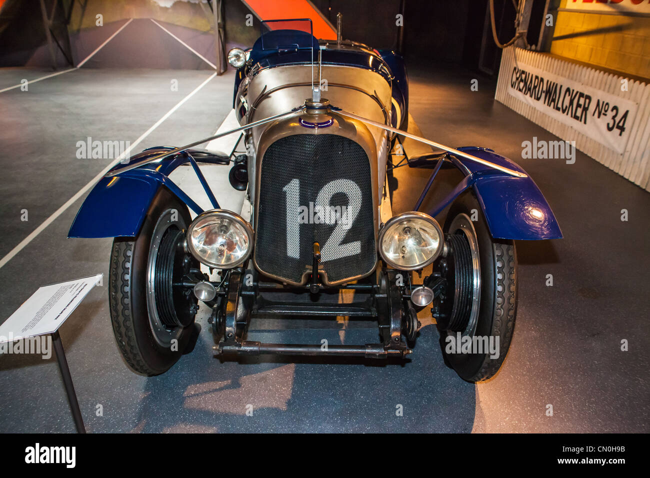 1922 Voisin C3 Straßburg Grand Prix im Mullin Museum in Oxnard, Kalifornien Stockfoto