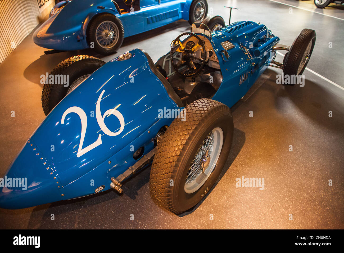 Der Talbot Lago T26C, der bei den Monterey Historics 2017 erschien. Untergebracht im Mullin Museum in Oxnard California Stockfoto