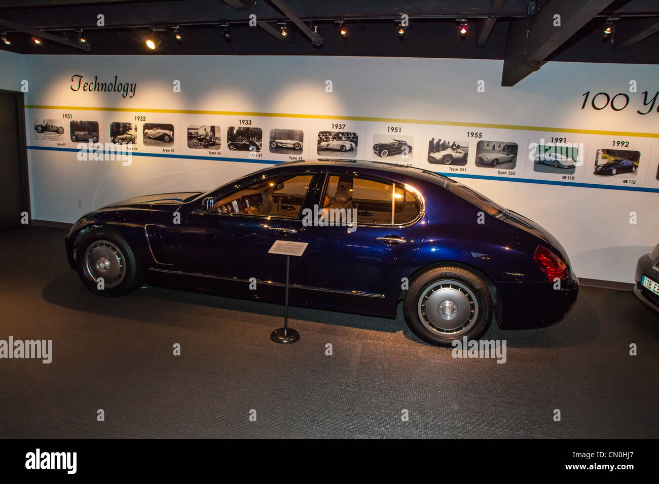 Bugatti EB 218 im Mullin Museum in Oxnard, Kalifornien Stockfotografie -  Alamy