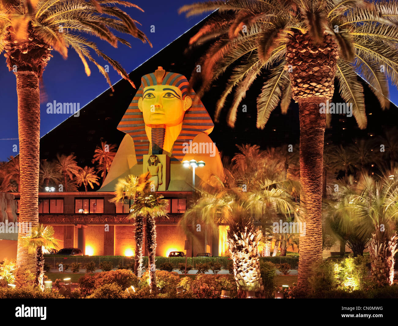 Luxor Las Vegas-Paradies Stockfoto