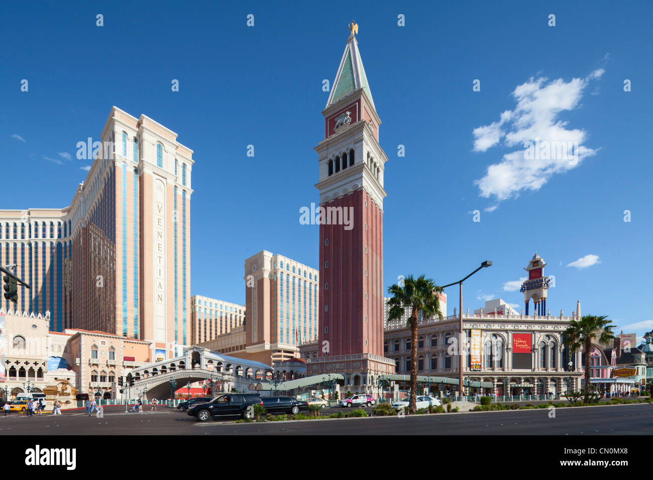 Das Venetian Las Vegas-Paradies Stockfoto