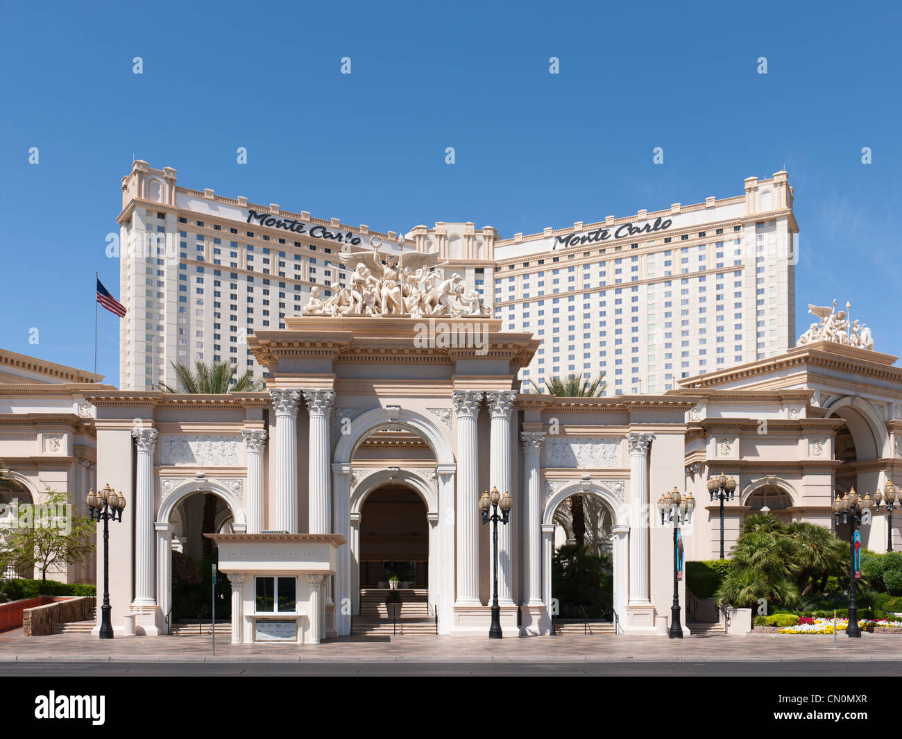 Monte Carlo, Las Vegas-Paradies Stockfoto
