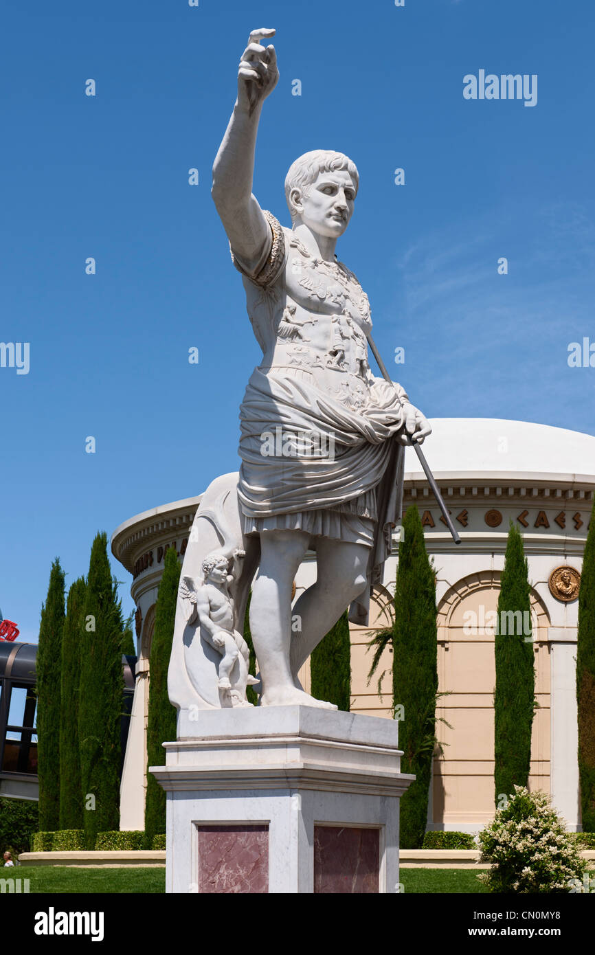 Augustus Caesars Palace, Las Vegas-Paradies Stockfoto