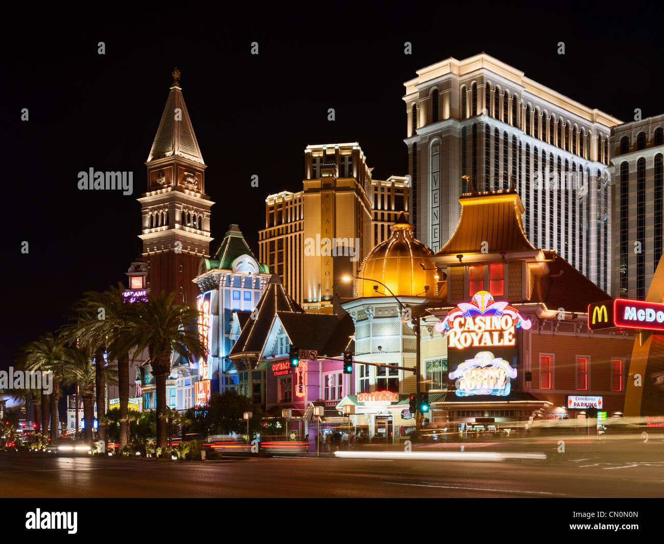 Casino Royal, Venedig, Palazzo, Las Vegas-Paradies Stockfoto
