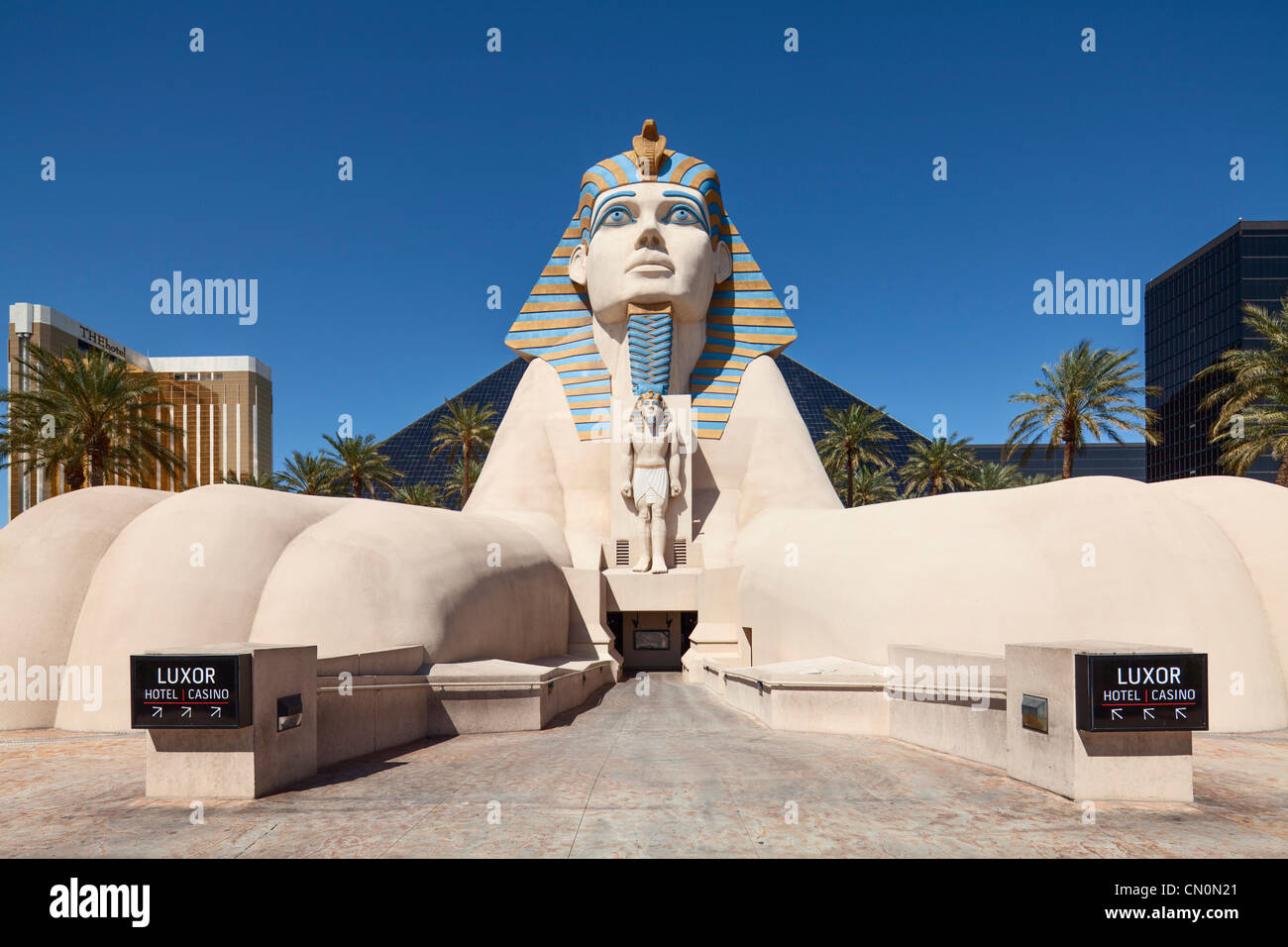Luxor Las Vegas-Paradies Stockfoto