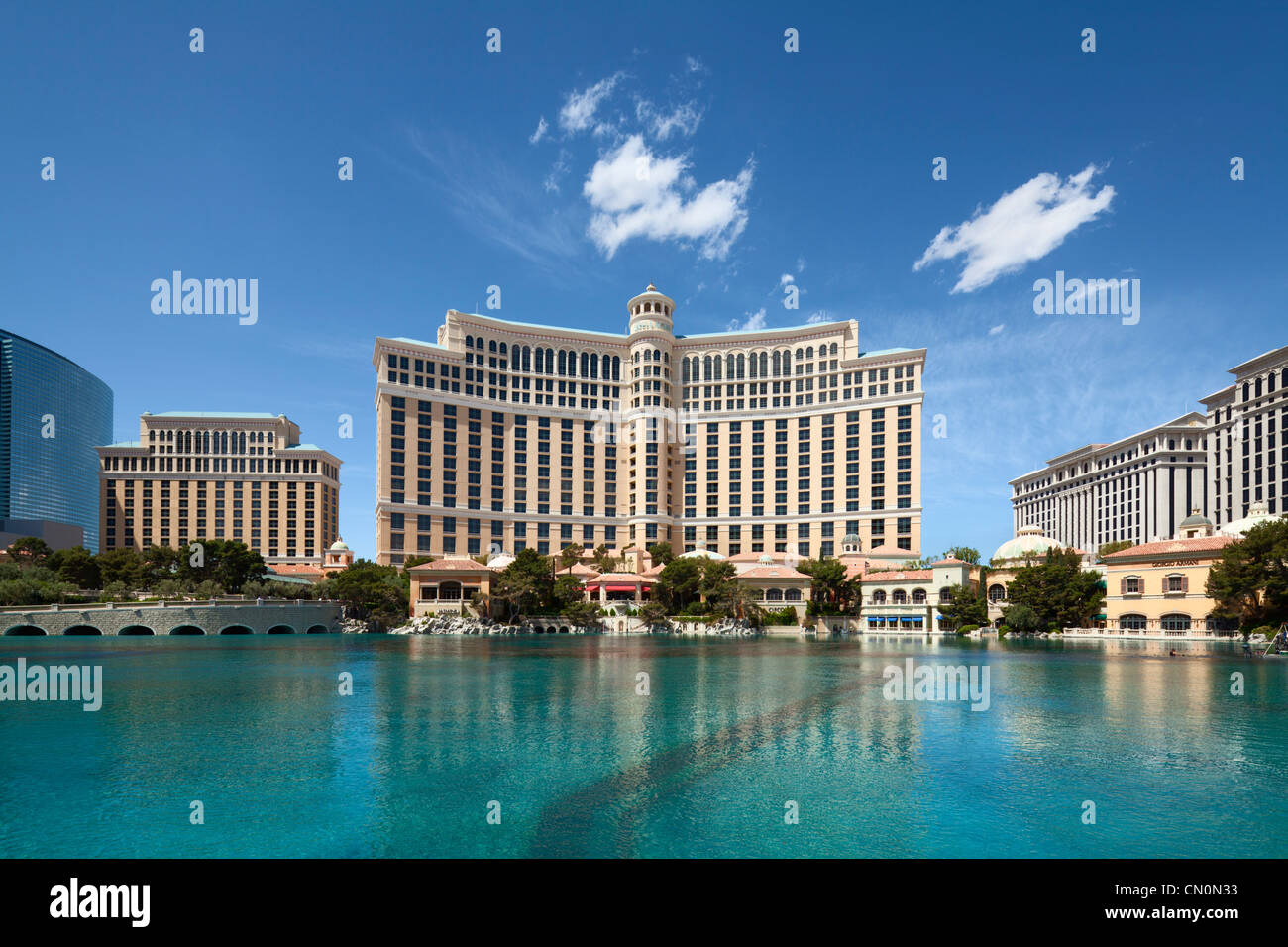 Bellagio Las Vegas Paradies Stockfoto