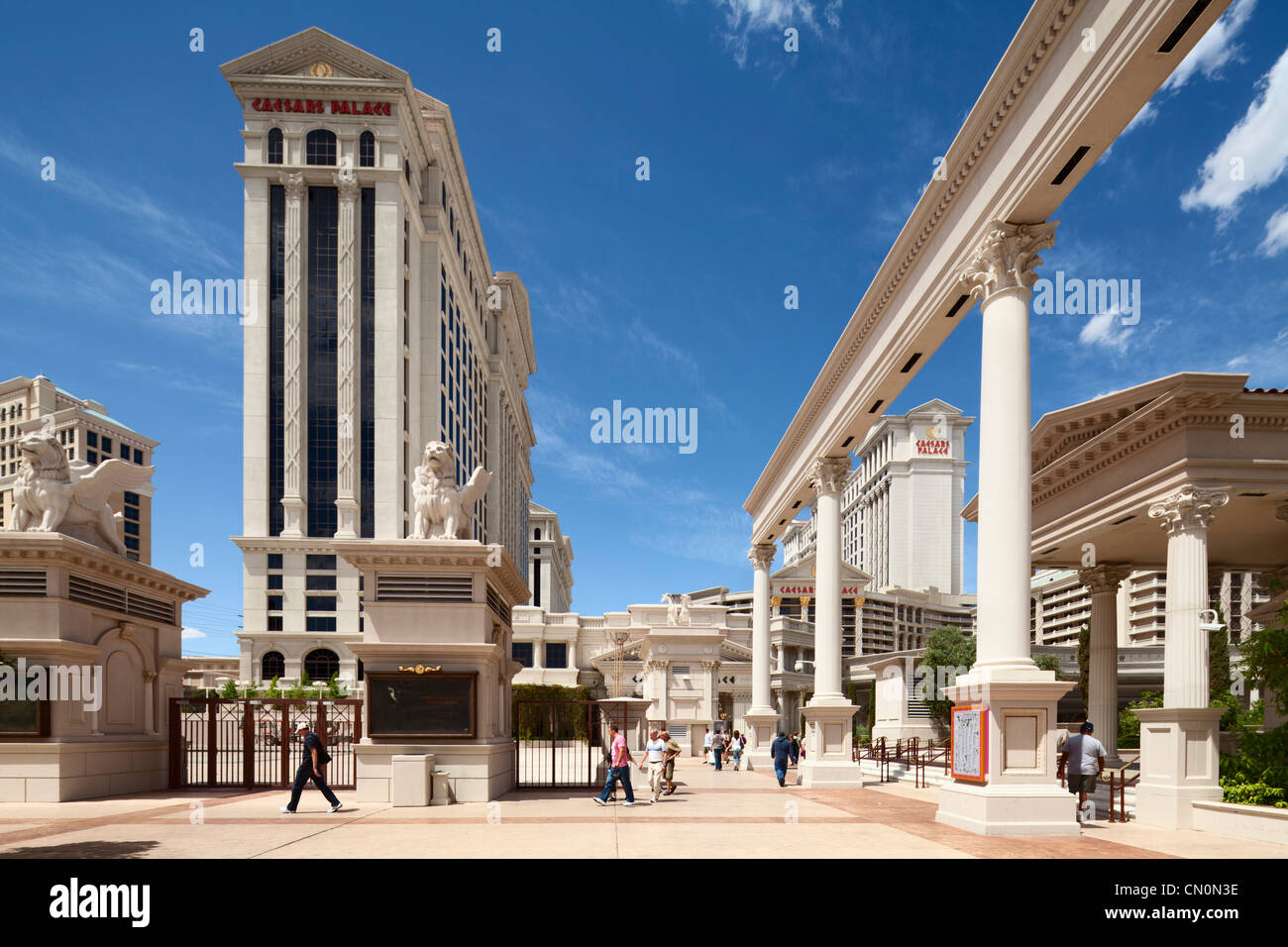 Caesars Palace, Las Vegas-Paradies Stockfoto