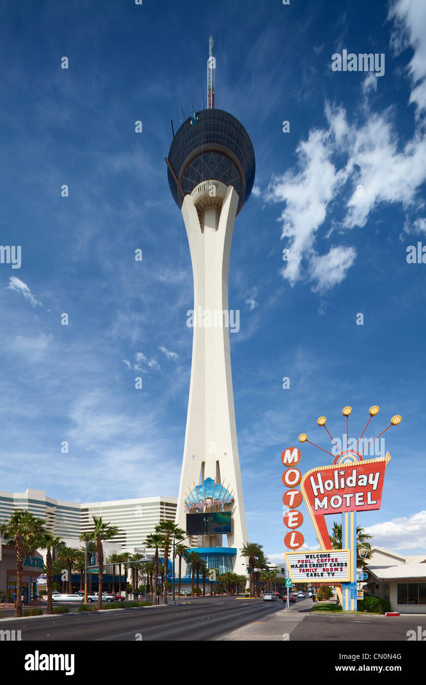 Stratosphäre, Las Vegas-Paradies Stockfoto
