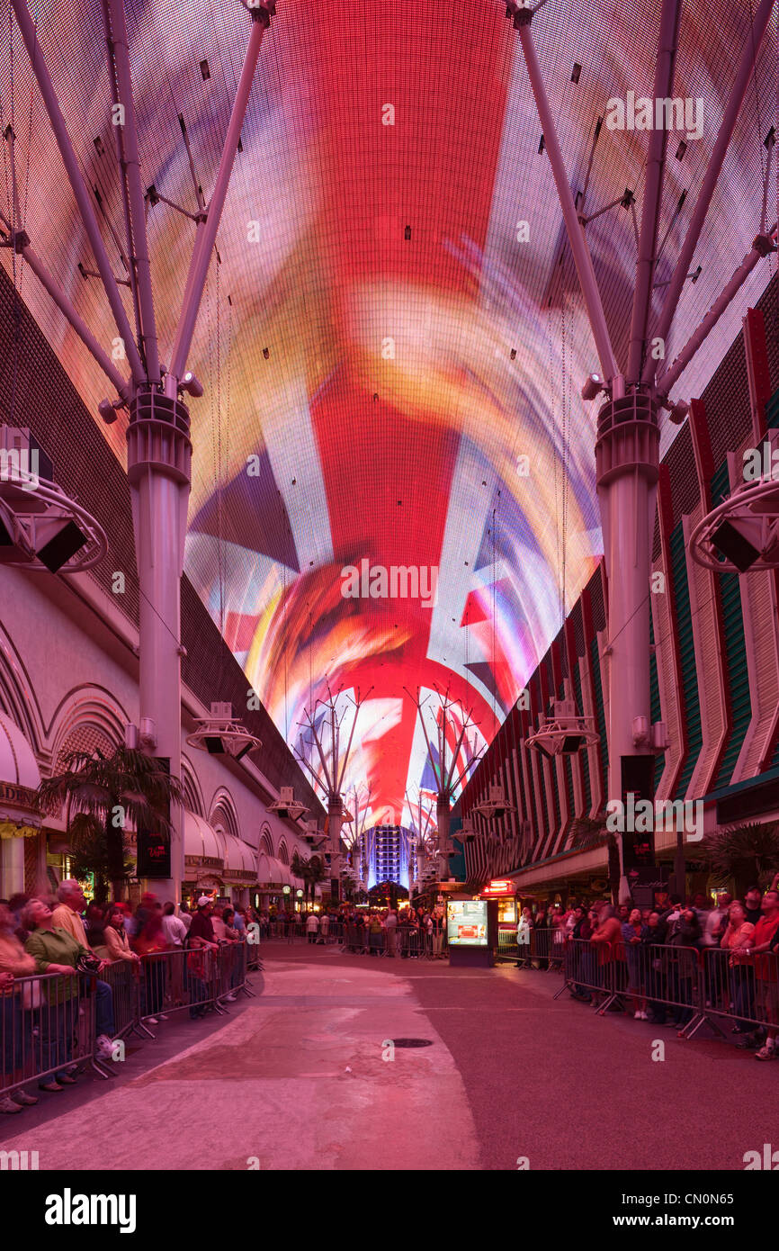 Fremont Street Experience, Las Vegas Stockfoto