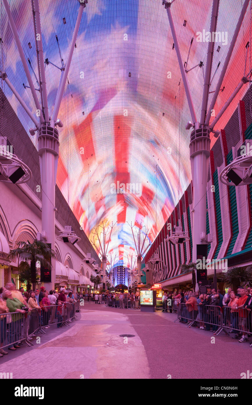 Fremont Street Experience, Las Vegas Stockfoto