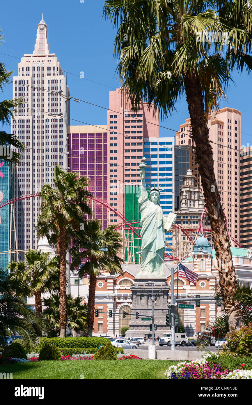 New York New York, Las Vegas-Paradies Stockfoto