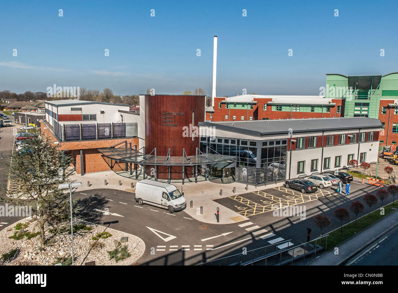 Clatterbridge Krebszentrum am Klinikum Aintree in Liverpool. Stockfoto