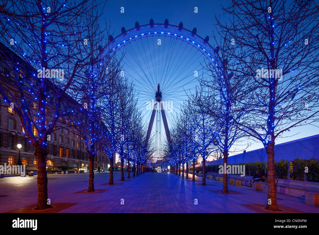 BA-London Eye Stockfoto