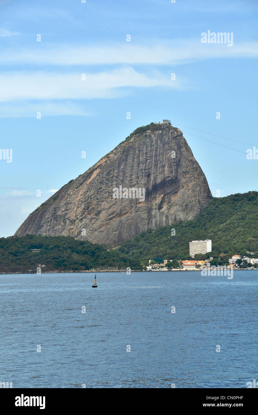 Zuckerhut Rio De Janeiro Brasilien Stockfoto