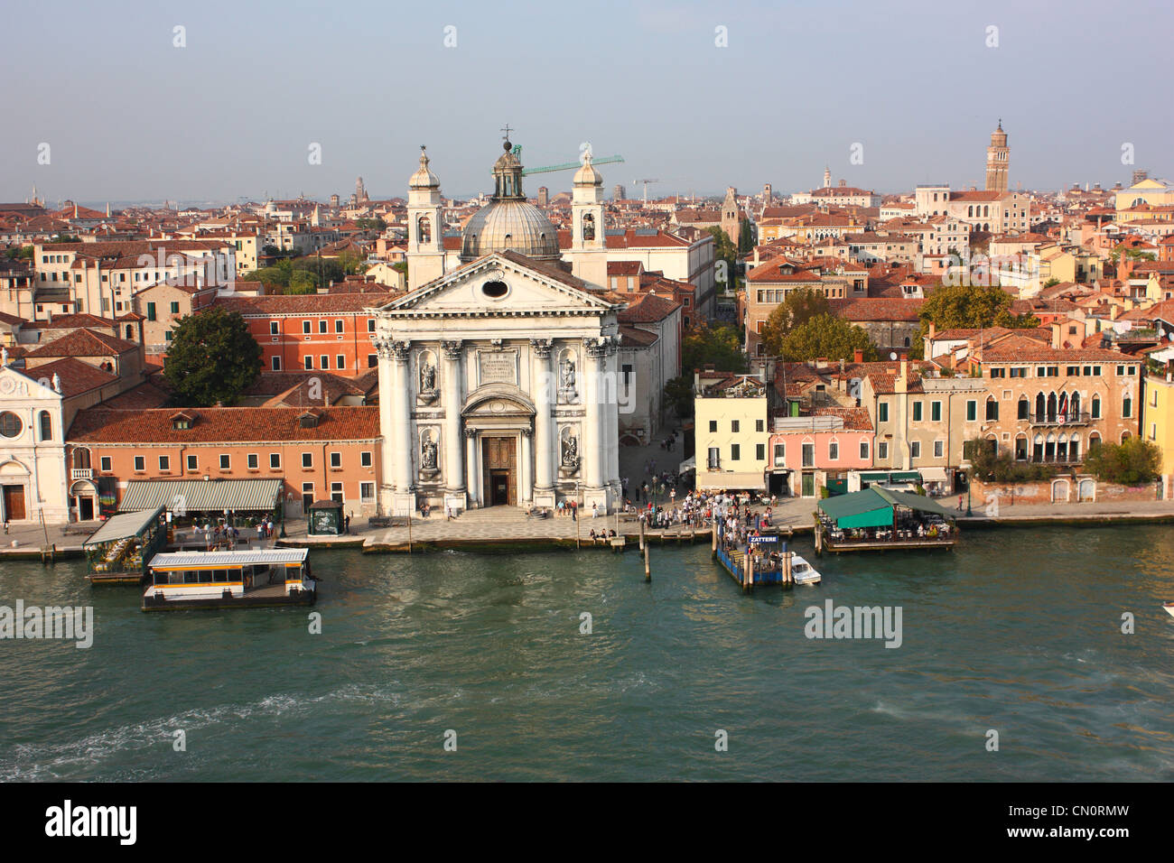 Venedig. Blick aus dem oberen Deck der "Queen Victoria". 2011. Stockfoto