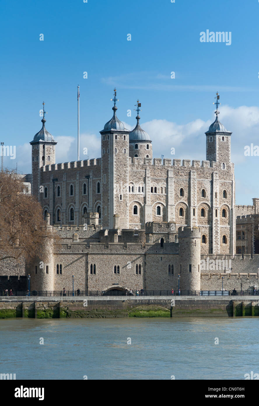 Der Tower von London, England. Stockfoto