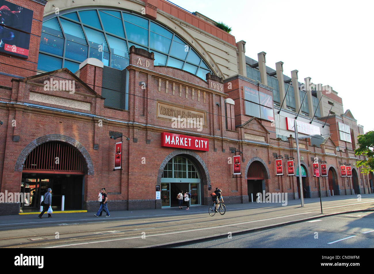 Market City building, Hay Street, CBD, Sydney, New South Wales, Australien Stockfoto