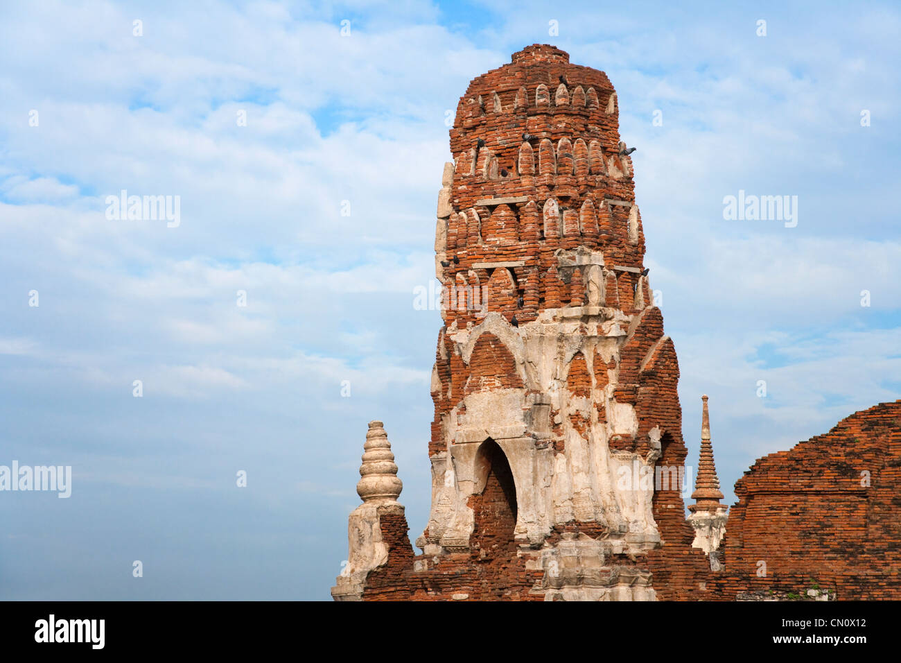Wat Chaiwatthanaram, Ayutthaya Historical Park, UNESCO-Weltkulturerbe, Thailand Stockfoto