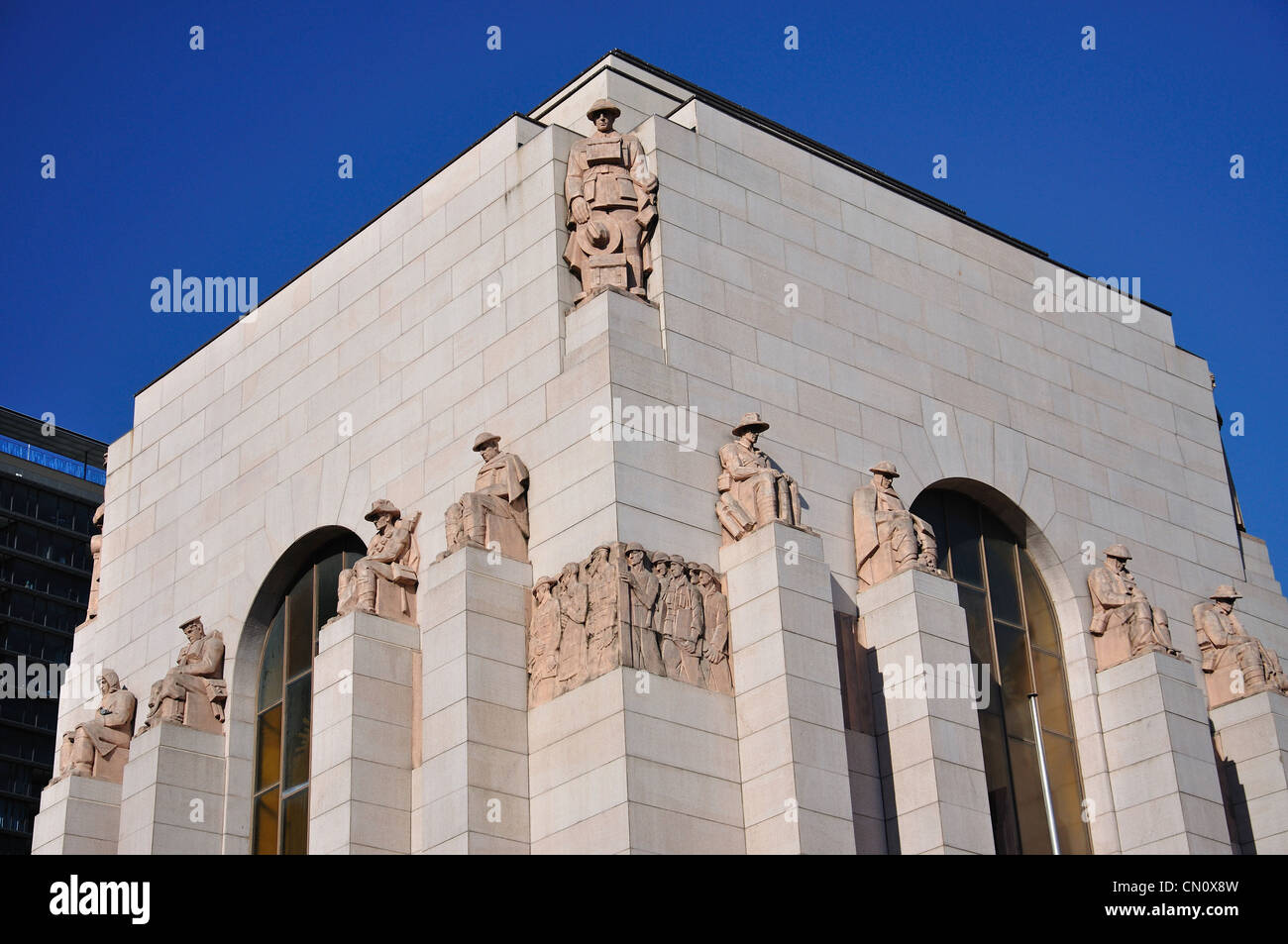 ANZAC War Memorial, Hyde Park, Central Business District, Sydney, New South Wales, Australien Stockfoto