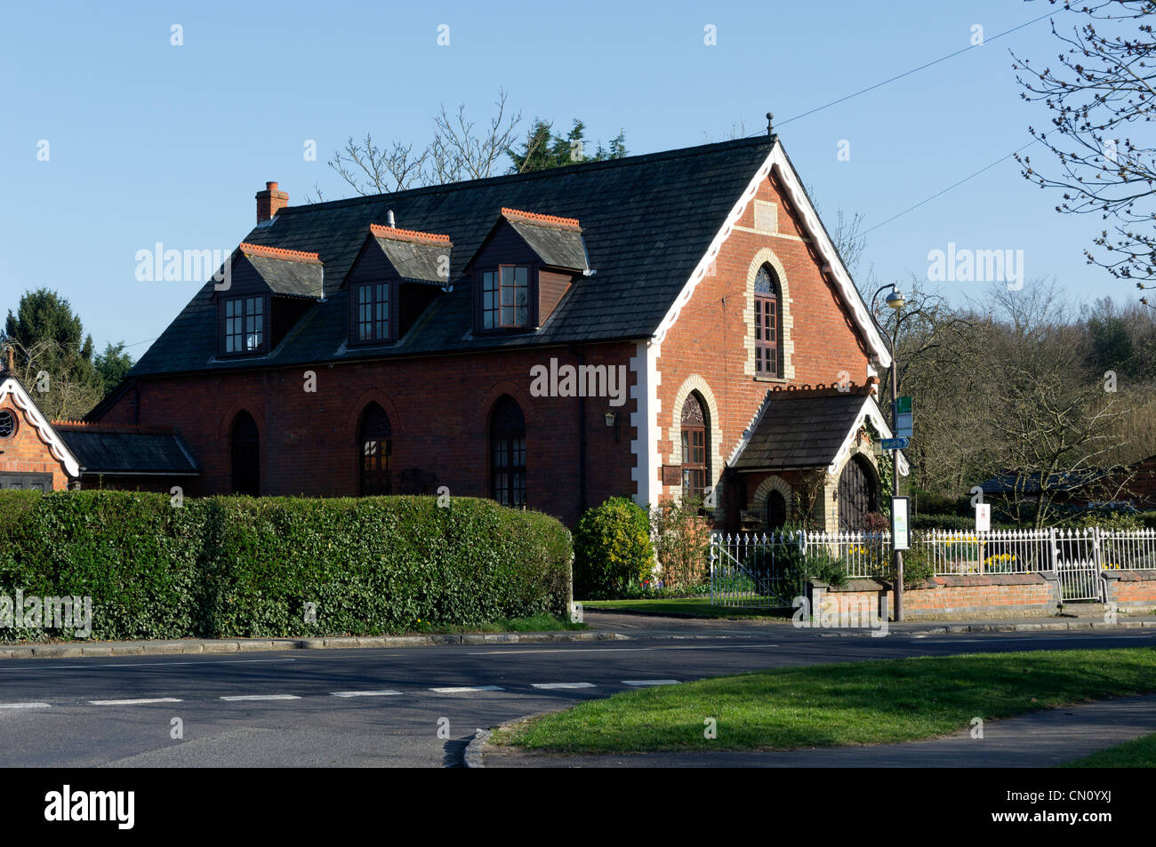 alten Baptistenkirche umgewandelt in Privathaus Stockfoto
