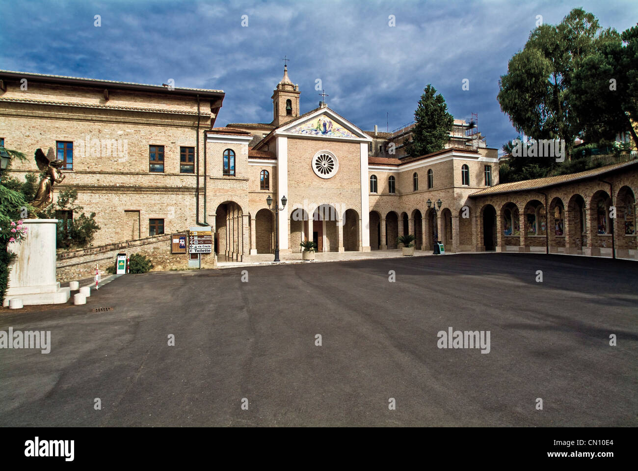 Italien Abruzzen Provinz Teramo Giulianova Santa Maria Dello Splendore Heiligtum Stockfoto