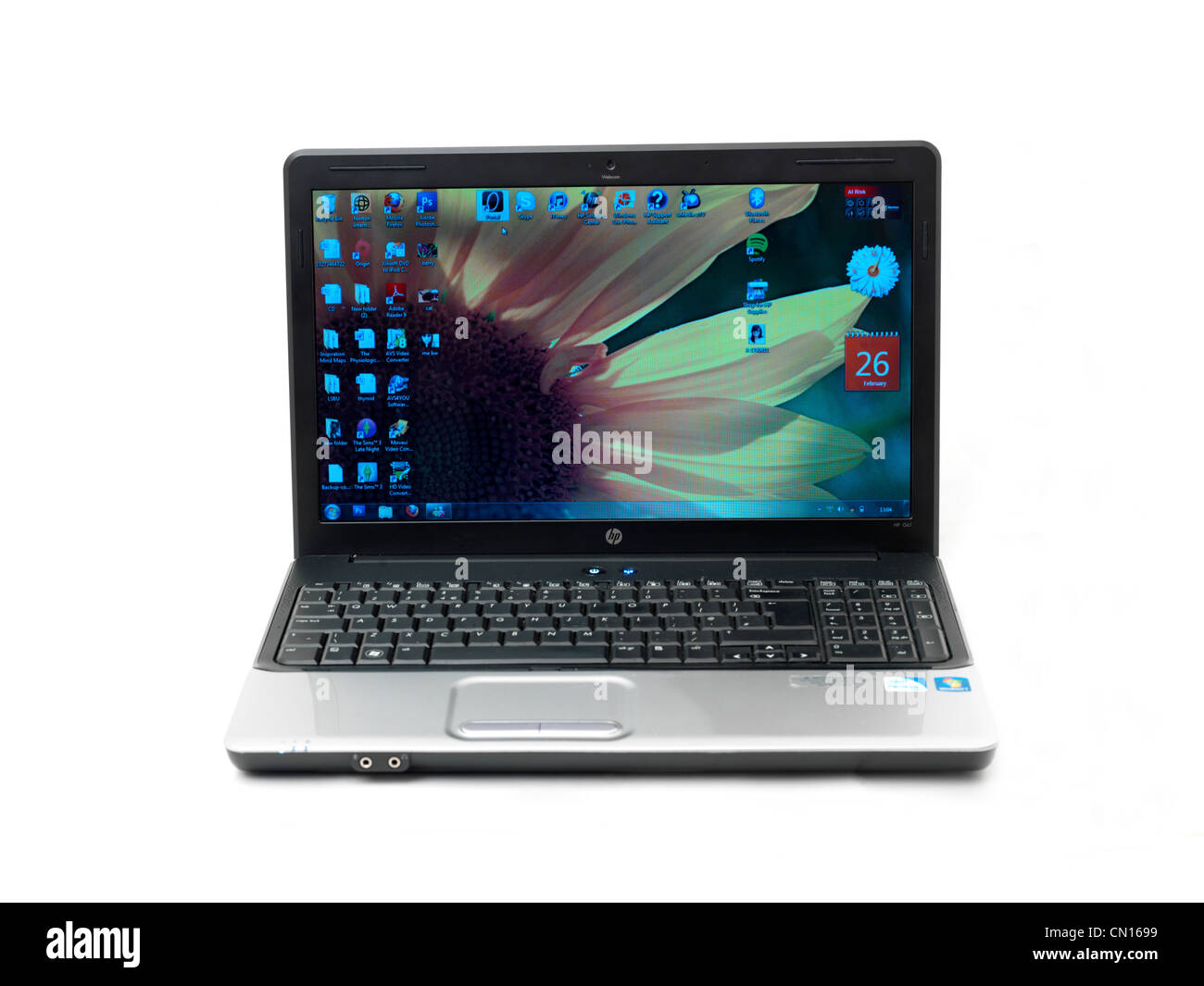 Ein HP-Laptop (Notebook) Stockfoto