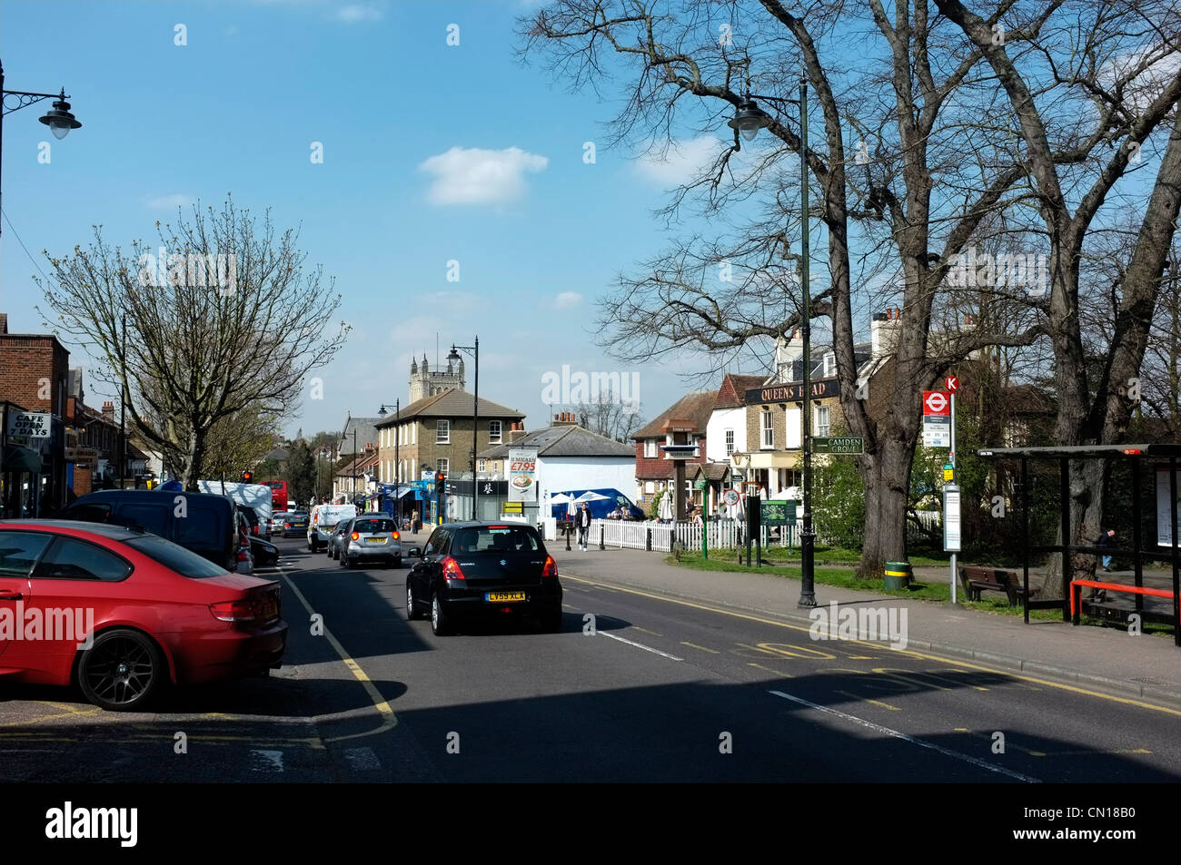 Dorf von Chislehurst Kent uk 2012 Stockfoto