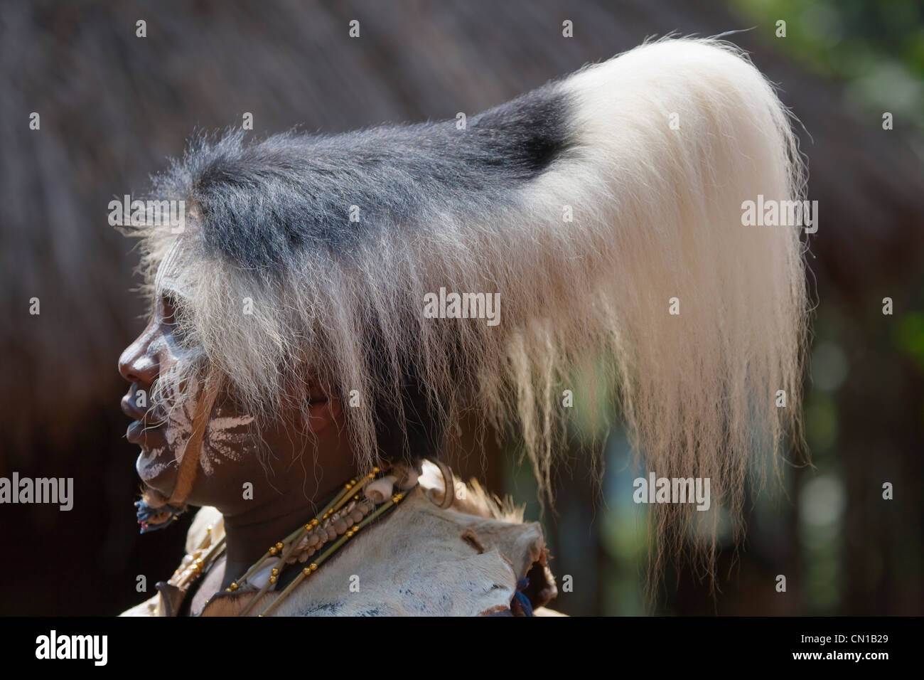 Kikuyu Leute (Gikuyu), Aberdare, Kenia Stockfoto