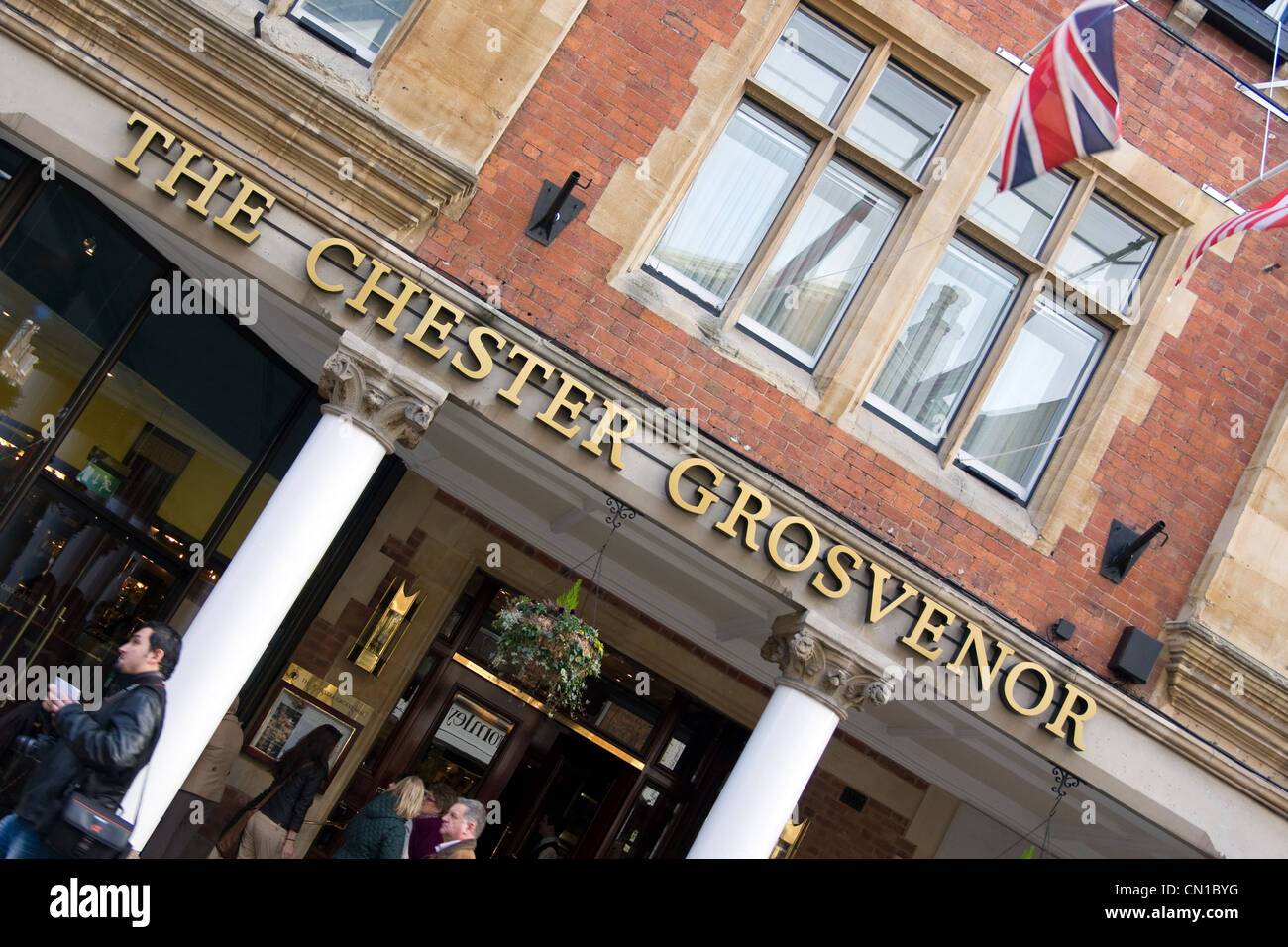 Chester Grosvenor Hotel Stockfoto