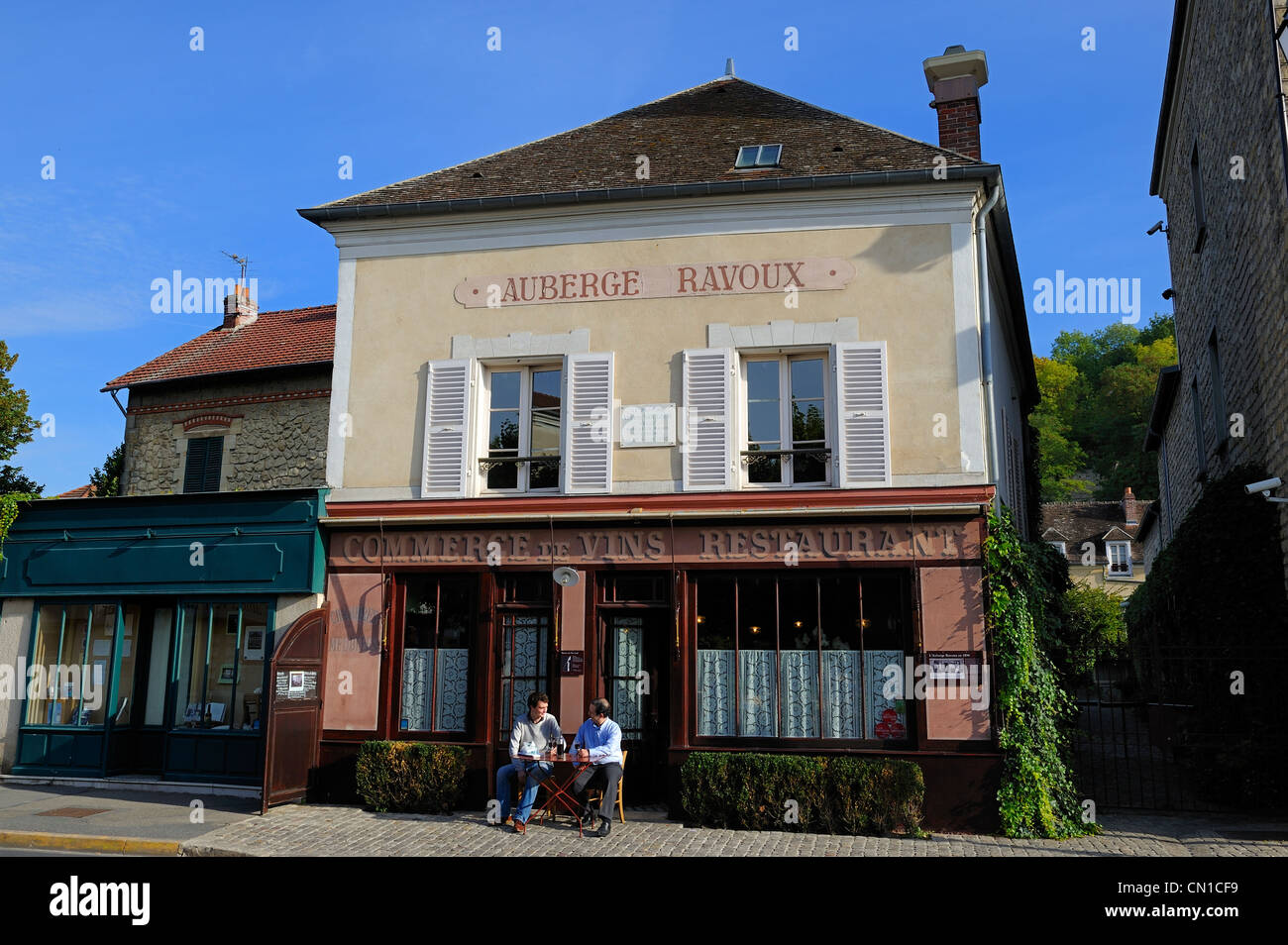 Frankreich, Val d ' Oise, französischen Vexin regionaler Naturpark, Auvers Sur Oise, Ravoux Gasthaus, wo Van Gogh kurz vor seinem Tod lebte Stockfoto