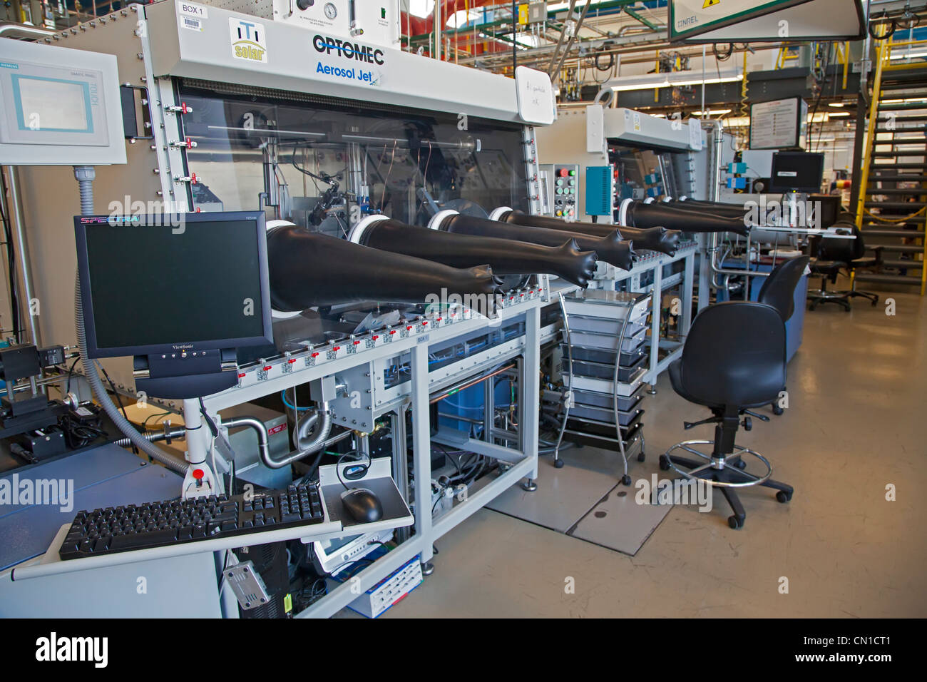 Forschung zu erneuerbaren Energien bei der National Renewable Energy Laboratory Stockfoto