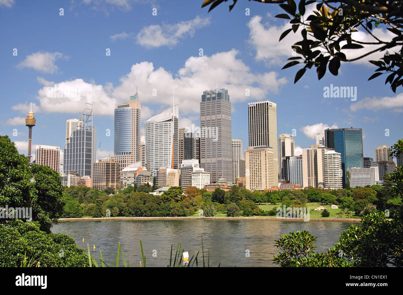 Central Business District von MacQuaries Point, Sydney, New South Wales, Australien Stockfoto