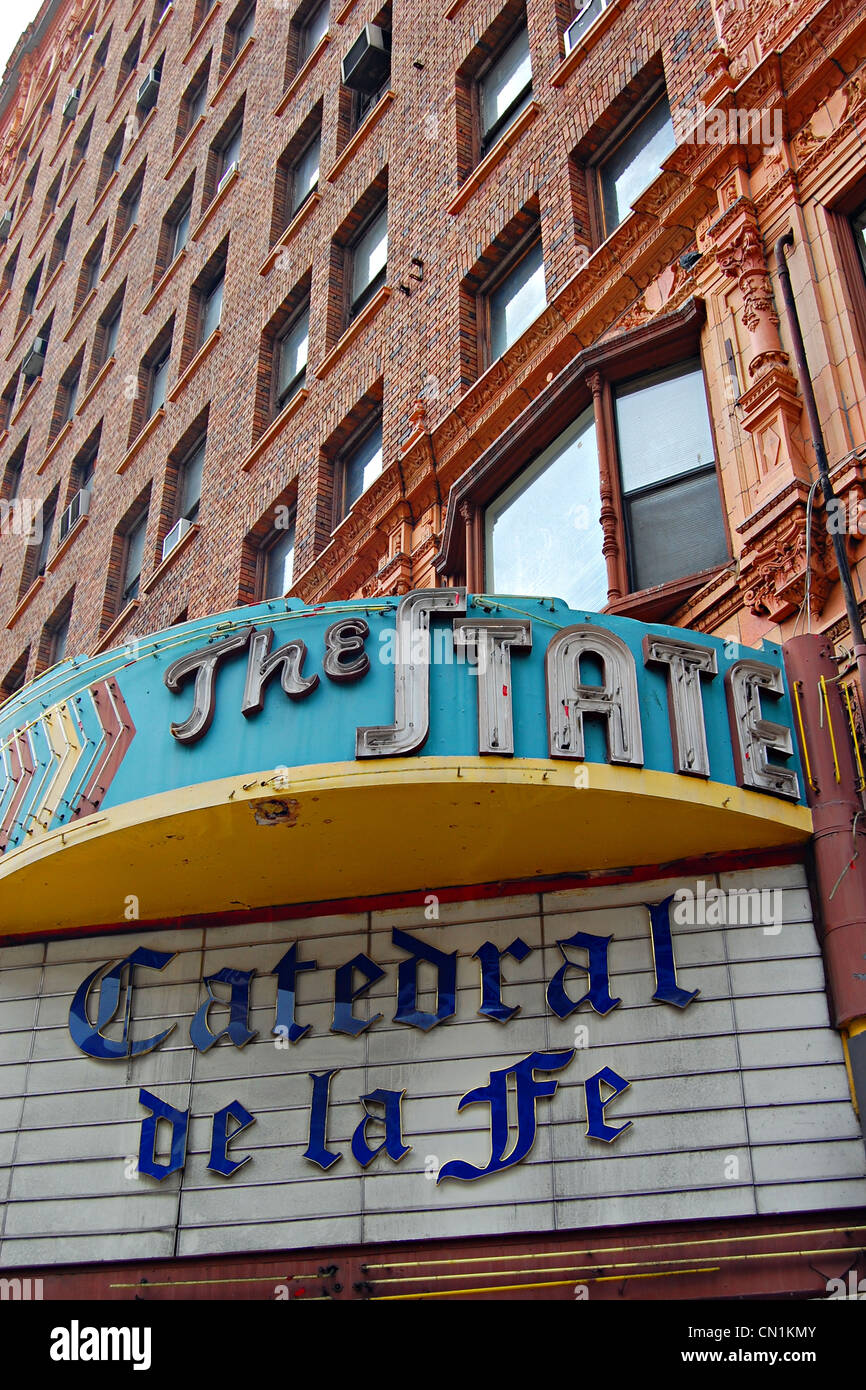 Der Staat, historische Theater District, Los Angeles, Kalifornien Stockfoto