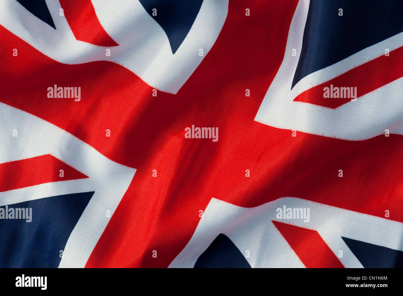 Union Jack-Flagge Stockfoto