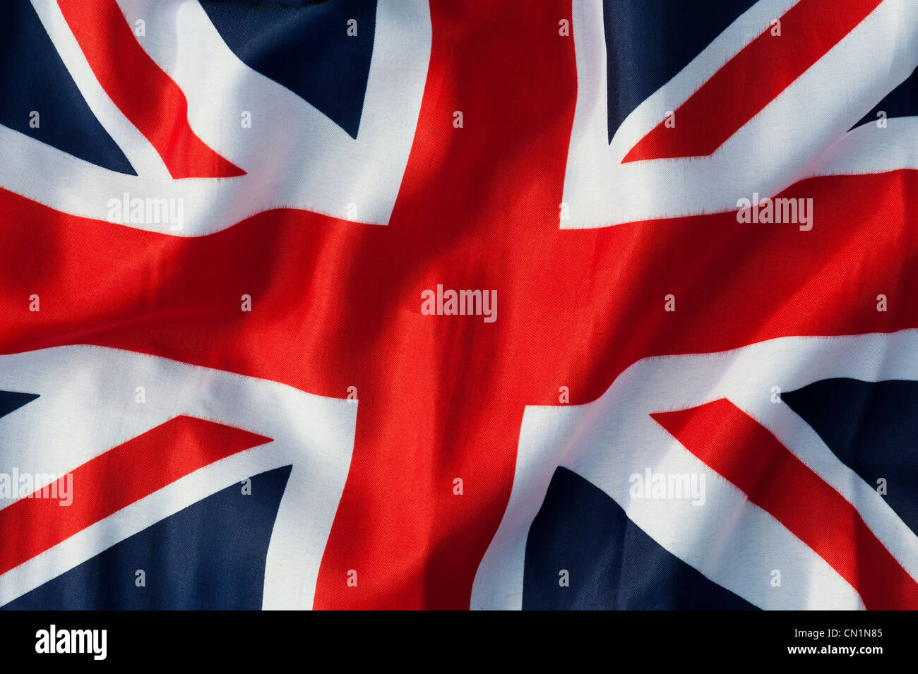 Union Jack-Flagge Stockfoto