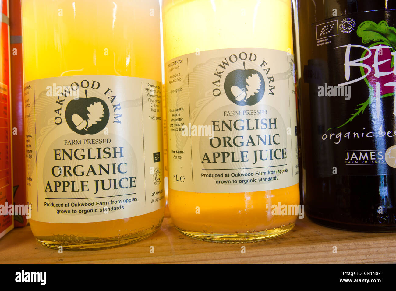 Wächst mit der Gnade ist ein Bio-Obst und Gemüseanbau kooperative in Clapham in den Yorkshire Dales, UK. Stockfoto