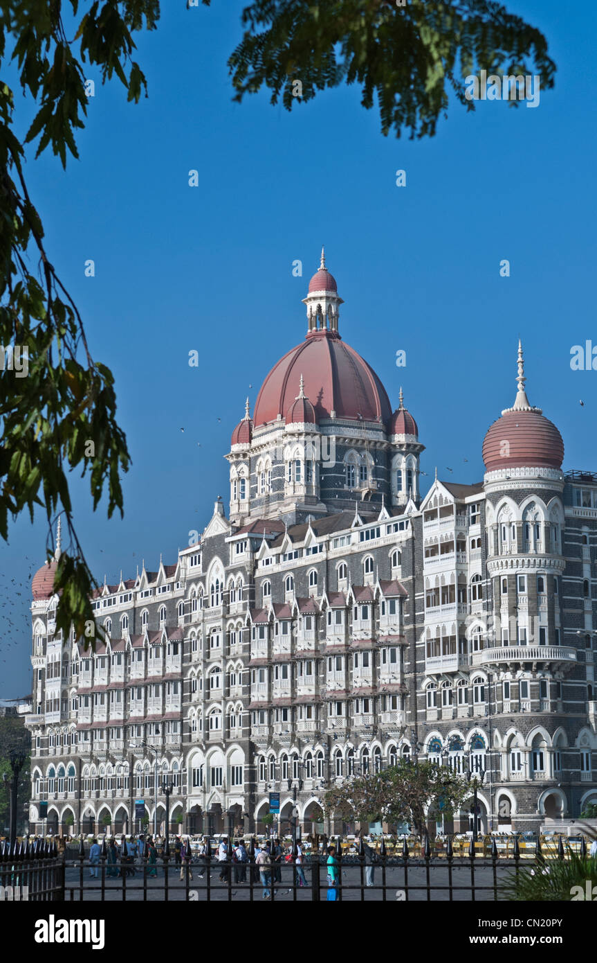 Taj Mahal Palace Hotel Colaba Mumbai Bombay Indien Stockfoto