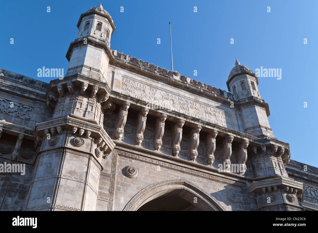 Gateway of India Mumbai Bombay Indien Stockfoto
