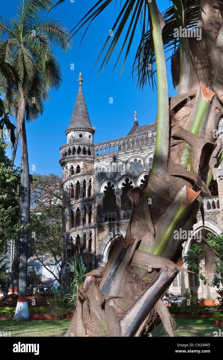 Wendeltreppe in Bombay University Library Mumbai Indien Stockfoto