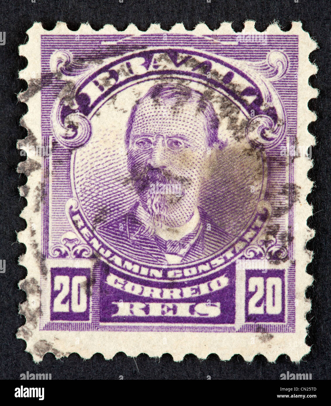 Brasilianische Briefmarke Stockfoto