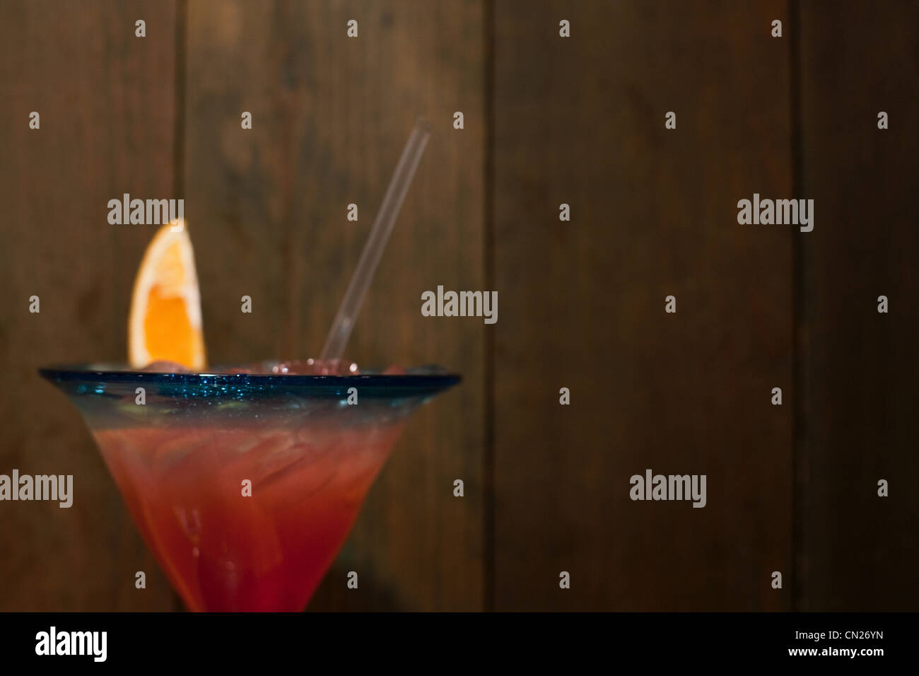 Cocktail, großaufnahme Stockfoto