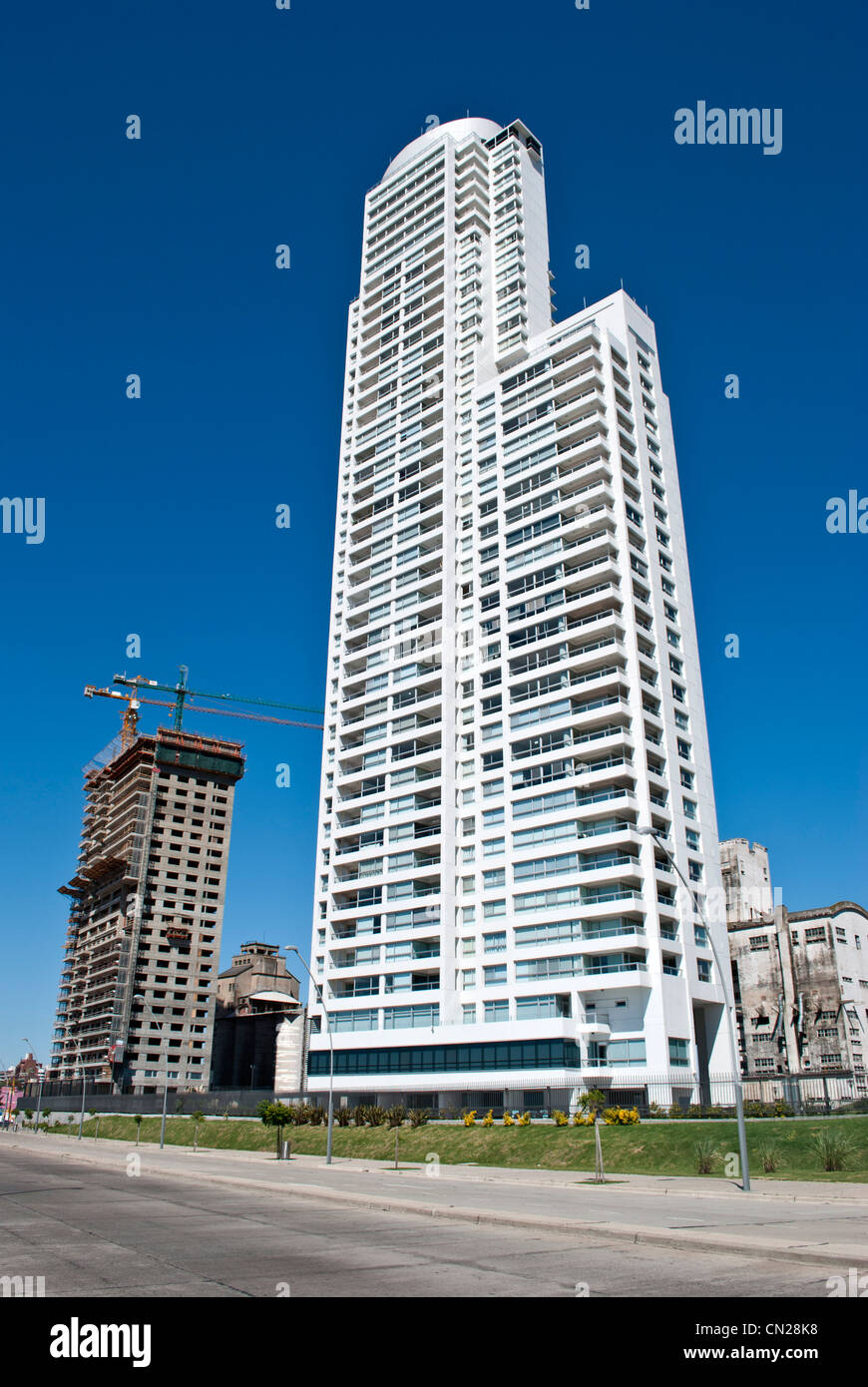 Tower Apartments in der Stadt Rosario, Argentinien. Stockfoto