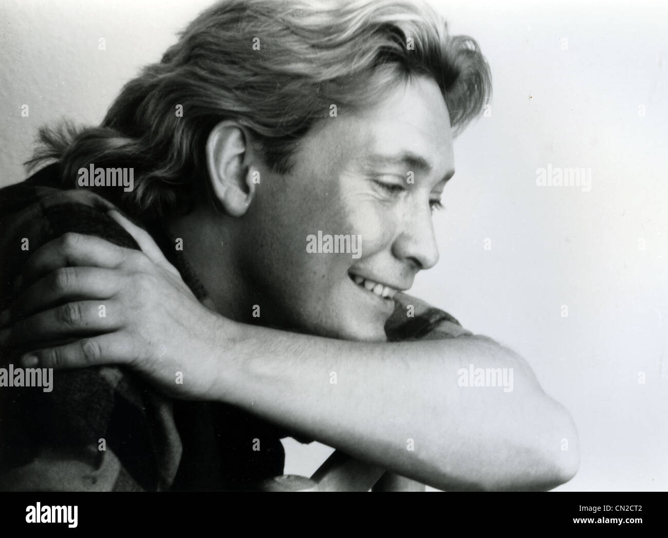 CHRIS REA Promo-Foto von UK-Rock-Musiker über 1984 Stockfoto