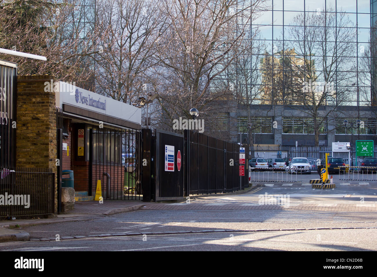 News Corporation Hauptsitz in Wapping Ost-London.  Heimat der Zeitung 'The Sun' Stockfoto