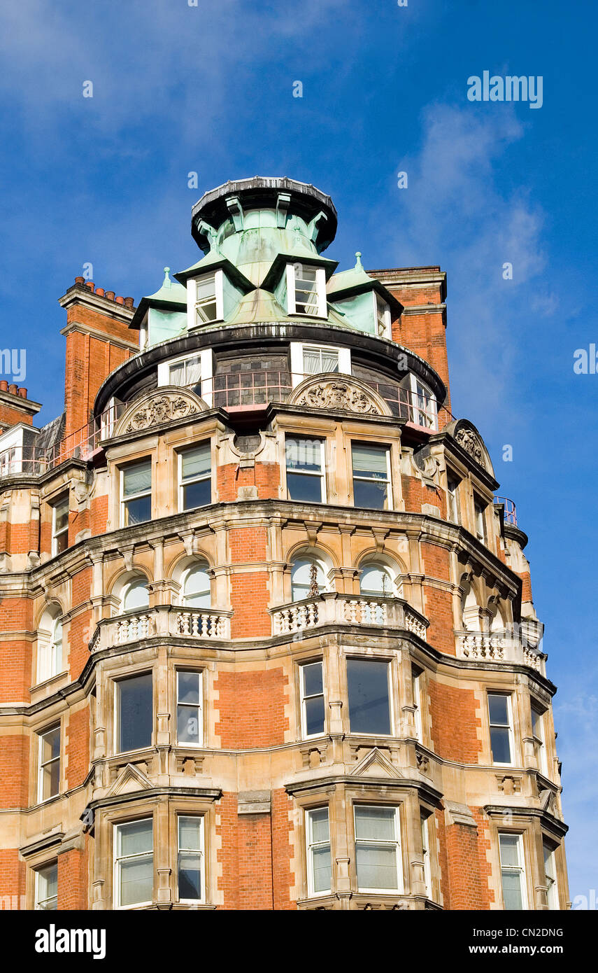 Traditionelles Gebäude in London Stockfoto