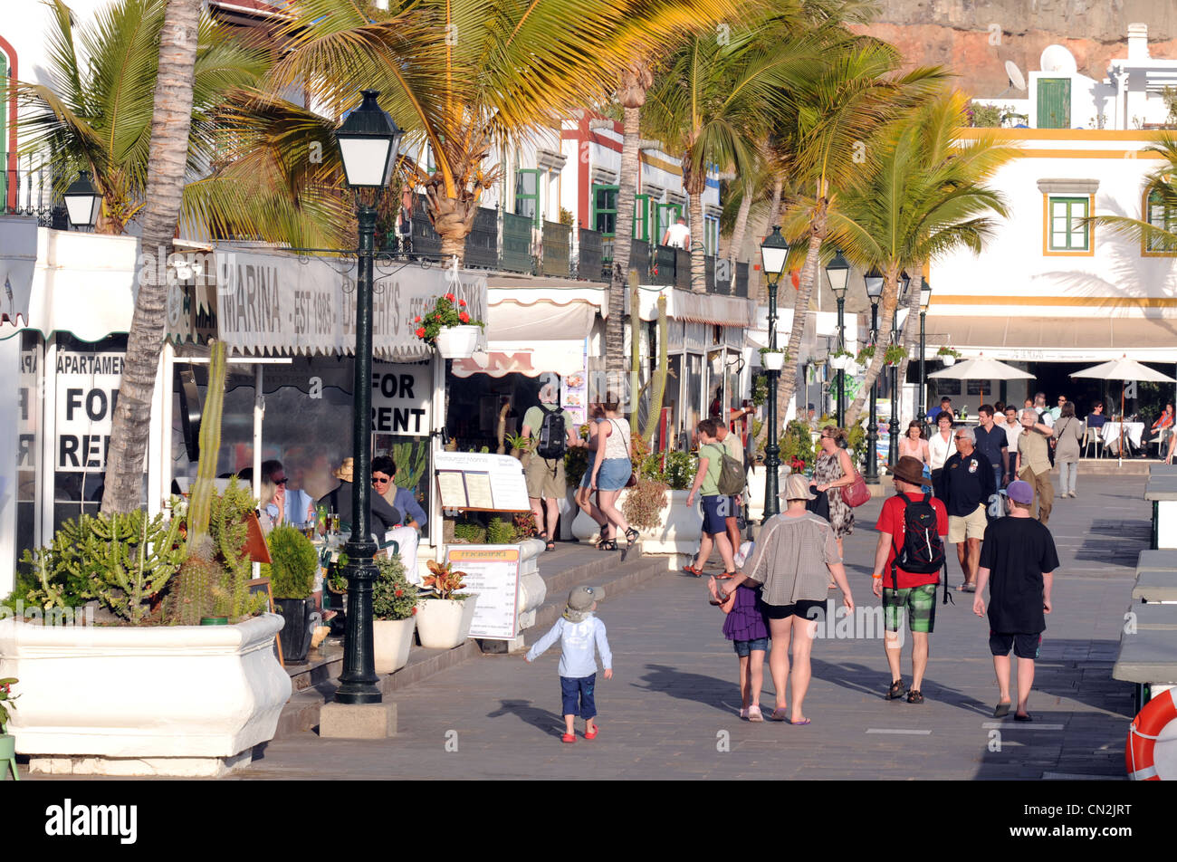 Puerto de Mogán, Puerto de Mogan, Gran Canaria, Kanarische Inseln Stockfoto