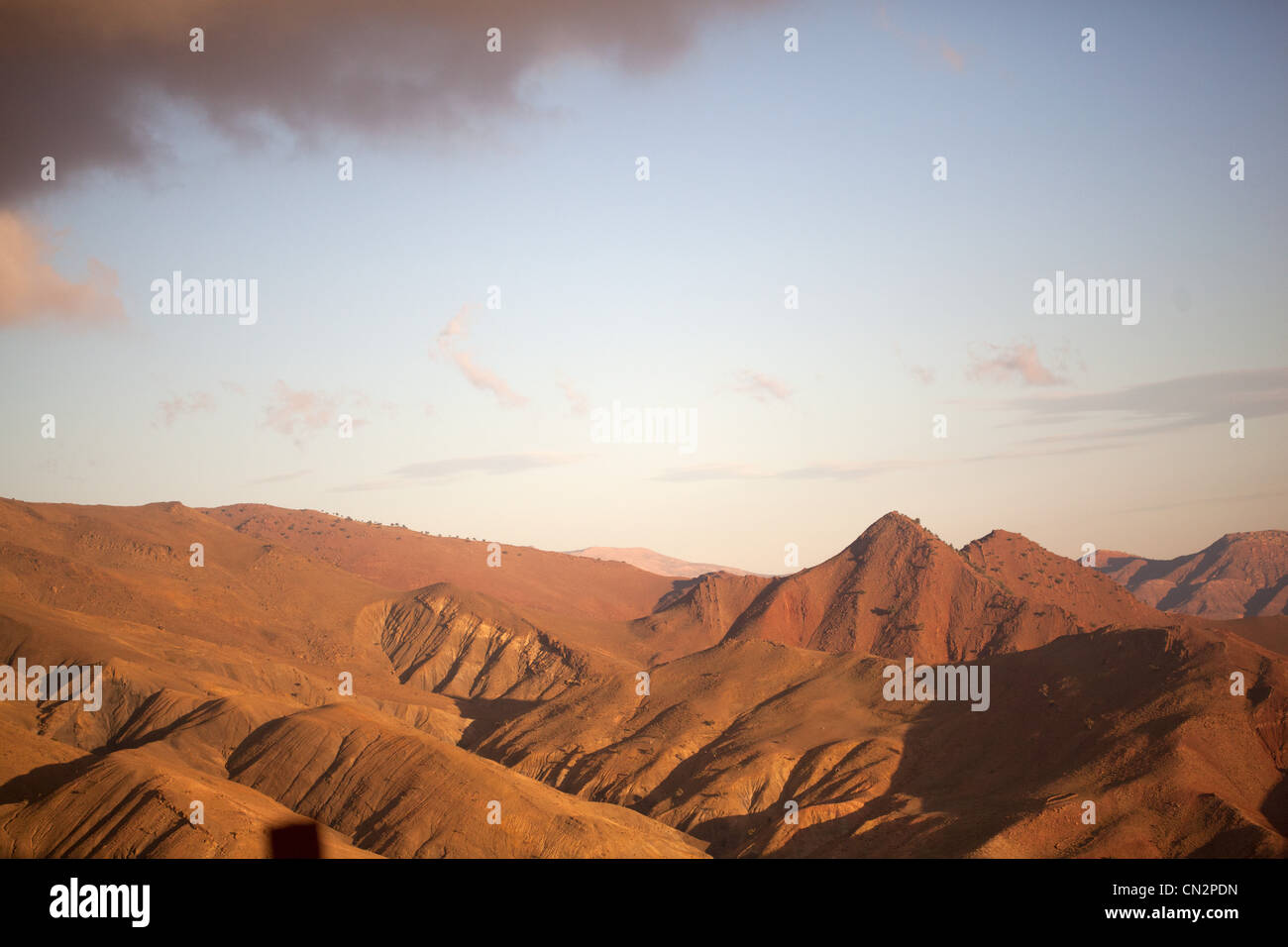 Berg-Landschaft, Marokko, Nordafrika Stockfoto