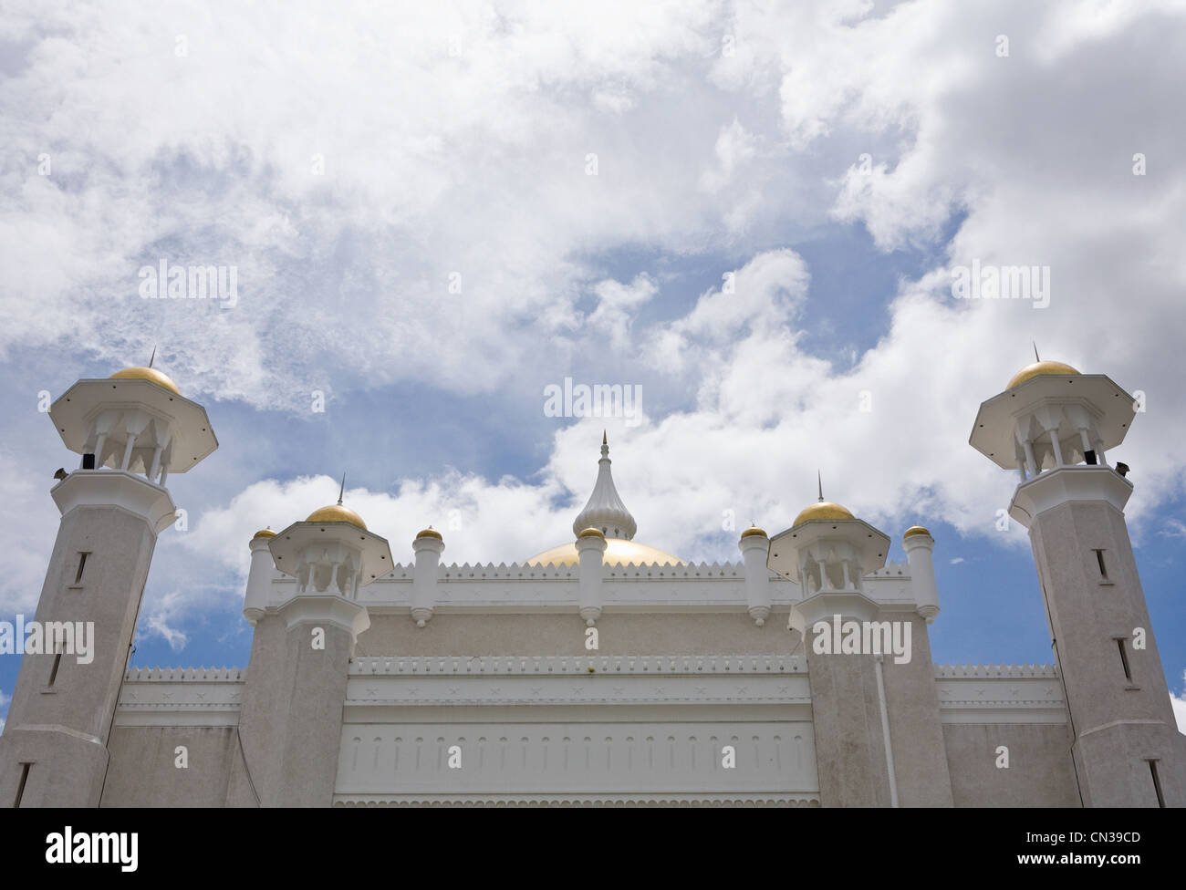 Sultan Omar Ali Saifuddin Moschee, Bandar Seri Bagawan, Brunei Stockfoto